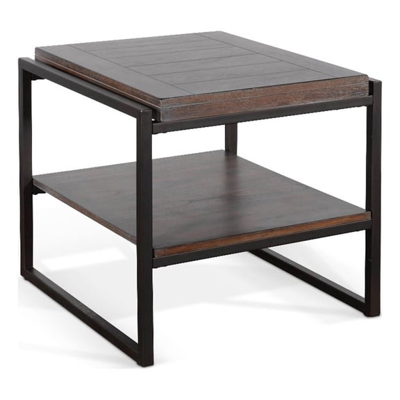 Sunny Designs French Metal Sled Base End Table