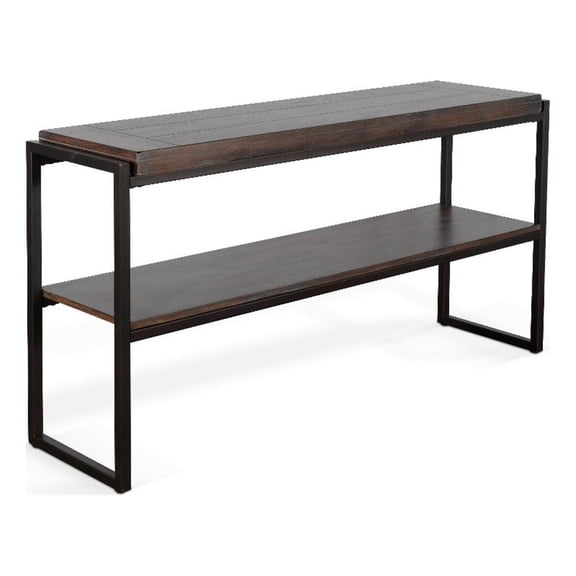 Sunny Designs French Metal Sled Base Sofa Table