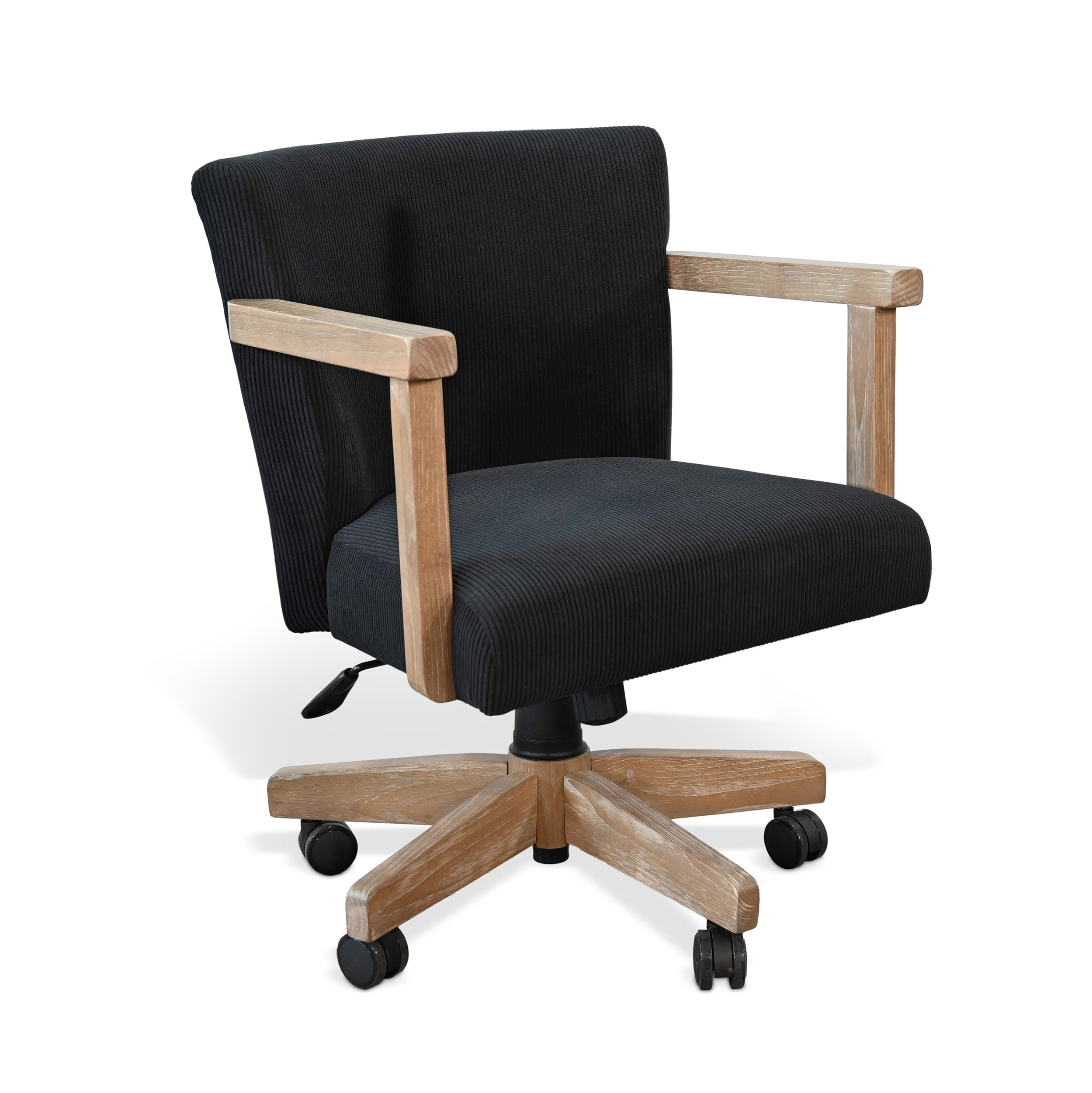 Sunny Designs Gibson Natural Rolling Office Chair
