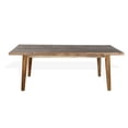 thumbnail image 1 of Sunny Designs Havana 86" Rectangular Mid-Century Wood Table in Light Brown, 1 of 5