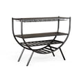 thumbnail image 1 of Sunny Designs Homestead 48" Mahogany Wood Wine Rack Sever in Tobacco Leaf, 1 of 7