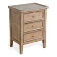 thumbnail image 1 of Sunny Designs Marina Nutmeg Beach Pebble Wood End Table, 1 of 3