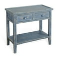 thumbnail image 1 of Sunny Designs Marina Ocean Blue Wood Side Table, 1 of 2