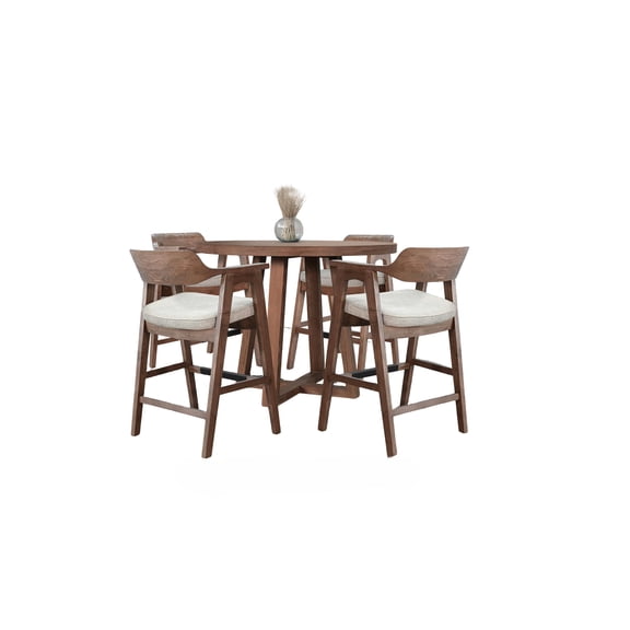 Sunny Designs Mia Round Counter Height Set