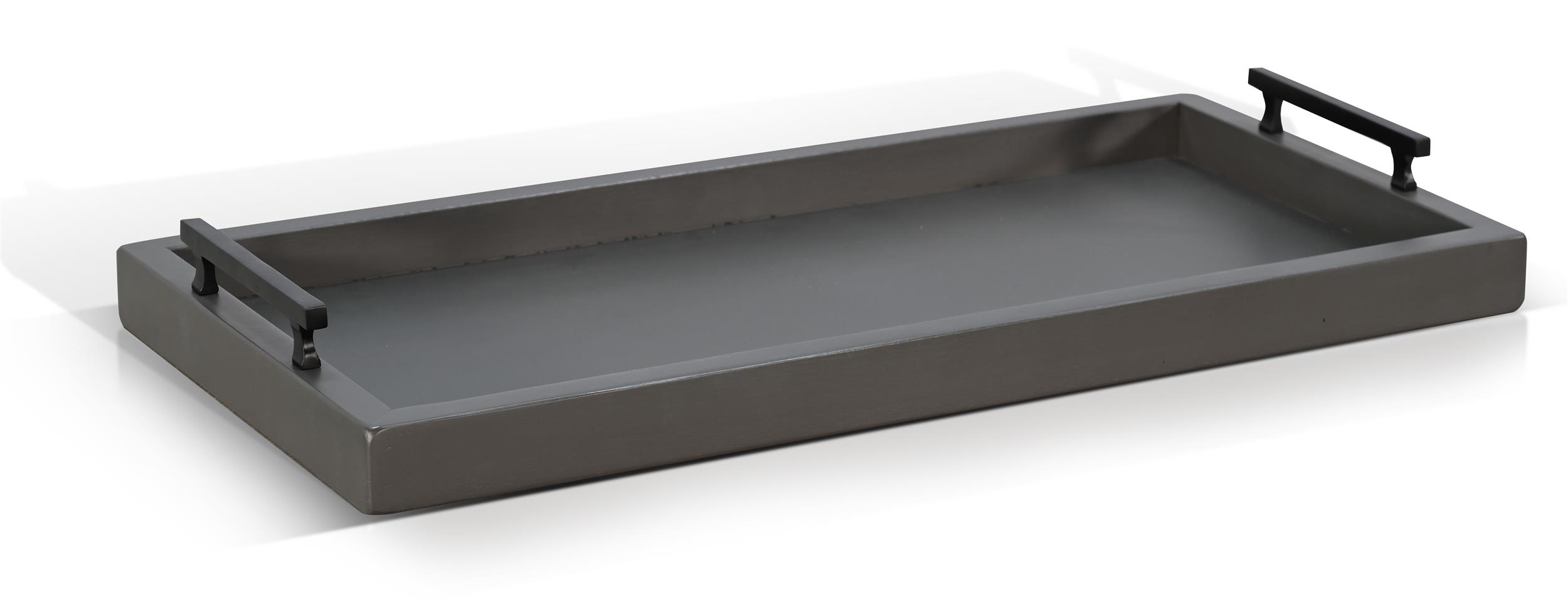 Sunny Designs Rectangular Tessa Wood Dining Table Tray - Walmart.com