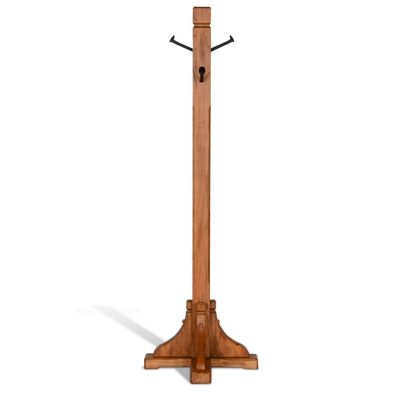 Wooden hat rack stand sale