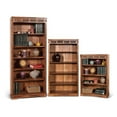 thumbnail image 1 of Sunny Designs Sedona 60" Adjustable Shelf Wood Bookcase in Rustic Oak, 1 of 2