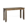 thumbnail image 1 of Sunny Designs Homestead 48" Rough Sawn Mahogany Wood Sofa Table in Tobacco Leaf, 1 of 2