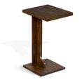 thumbnail image 1 of Sunny Designs Tuscany 12.5" Transitional Wood Sofa Mate Table in Medium Brown, 1 of 5