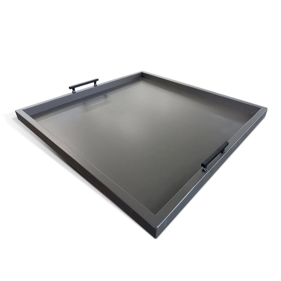 Sunny Designs Urban Bronze Square Tessa Ottoman Tray