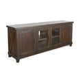 thumbnail image 1 of Sunny Designs Vivian 74" Traditional Mahogany Media Console in Raisin/Brown, 1 of 2