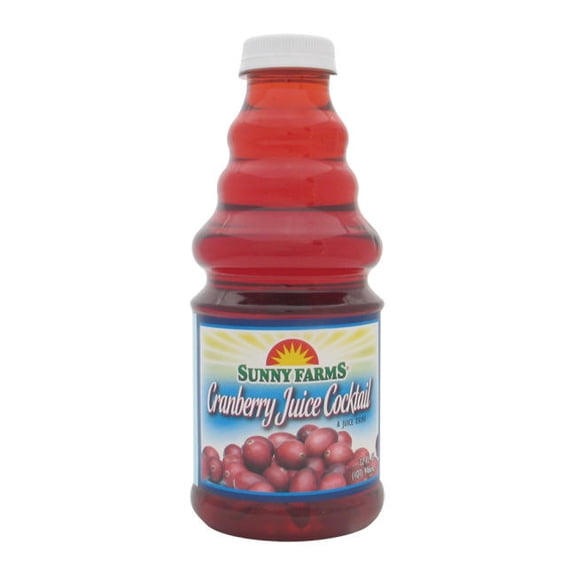 Sunny Farms Cranberry Juice Cocktail cs 12/32 oz