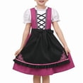 thumbnail image 1 of Sunny Fashion Girls Dress 2 Piece Set German Dirndl Oktoberfest Festival Apron Maid 7 Years, 1 of 10