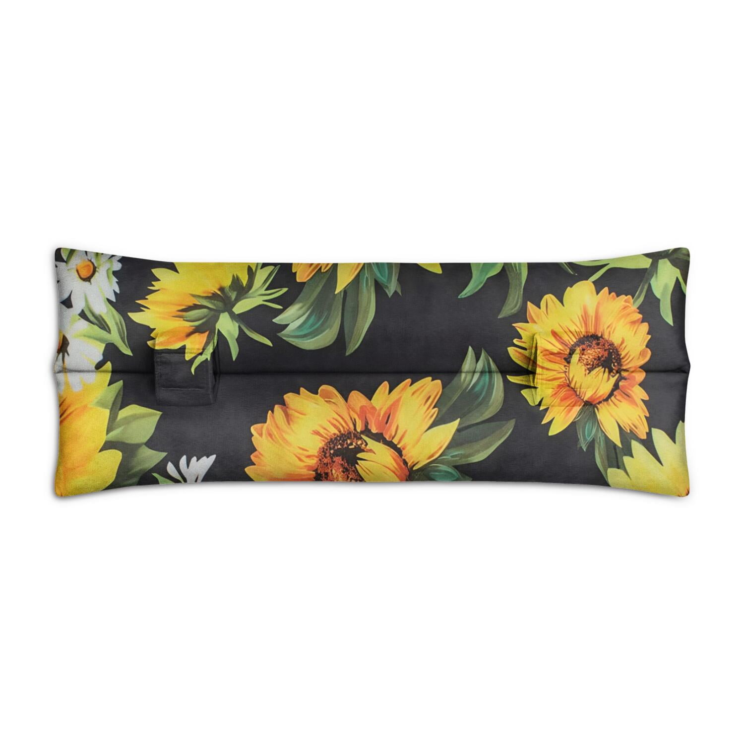 Sunny Floral Sunflower Seatbelt Pillow Soft Mastectomy Cushion For sunny-floral-sunflower-seatbelt-pillow-soft-mastectomy-cushion-for