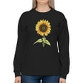 thumbnail image 1 of Sunny Flower I Sweatshirt Women -Grace Popp Designs, Female Small, 1 of 4