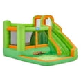 thumbnail image 1 of Sunny Fun Bounce-a-Round Inflatable Water Slide Park with Bounce House Outdoor Child Green, 1 of 7