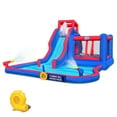 thumbnail image 1 of Sunny & Fun Fun Water Slide with Bounce and Pool for Backyard Water Play, 1 of 10