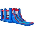 thumbnail image 1 of Sunny & Fun Inflatable Water Slide, Child Blow up Pool & Bounce House for Backyard, 1 of 8