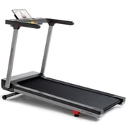 Sunny Health & Fitness Smart Quiet Foldable Treadmill with a 20″ Wide Running Belt, 15% Max Auto Incline, & Performance Tracking via SunnyFit App
