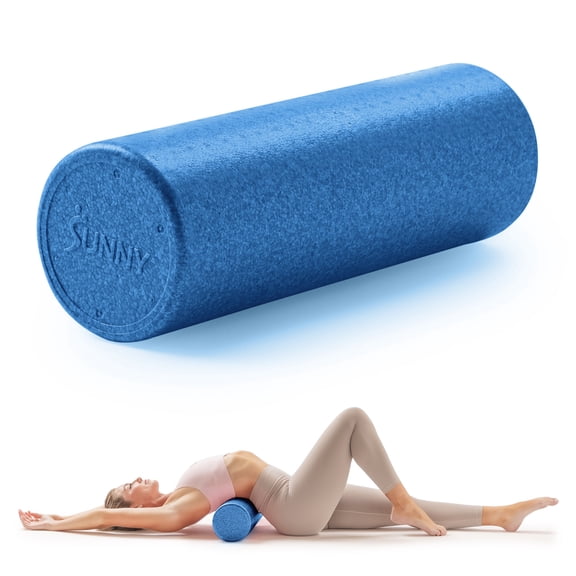 Sunny Health & Fitness 24" Yoga Foam Roller (Blue)