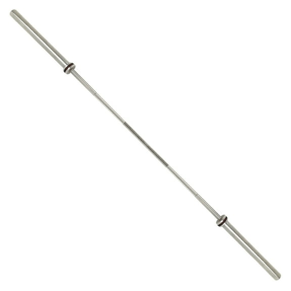 Sunny Health & Fitness 86 (7 ft) Olympic Barbell Bar with 28mm Shaft Diameter - SF-OB04-86-28