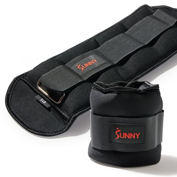 Sunny Health & Fitness Ankle Weight 1-Pound (Pair) - SF-WA01-1