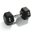 thumbnail image 1 of Sunny Health & Fitness Core Fit Hex Style Dumbbells 35-Pound (Single) - SF-DB03-35, 1 of 5