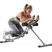 Sunny Health & Fitness Core Glider Ab Waist Trainer Machine - Ab & Core Slides
