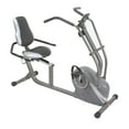 Sunny Health & Fitness Cross Trainer Recumbent Bike with Arm