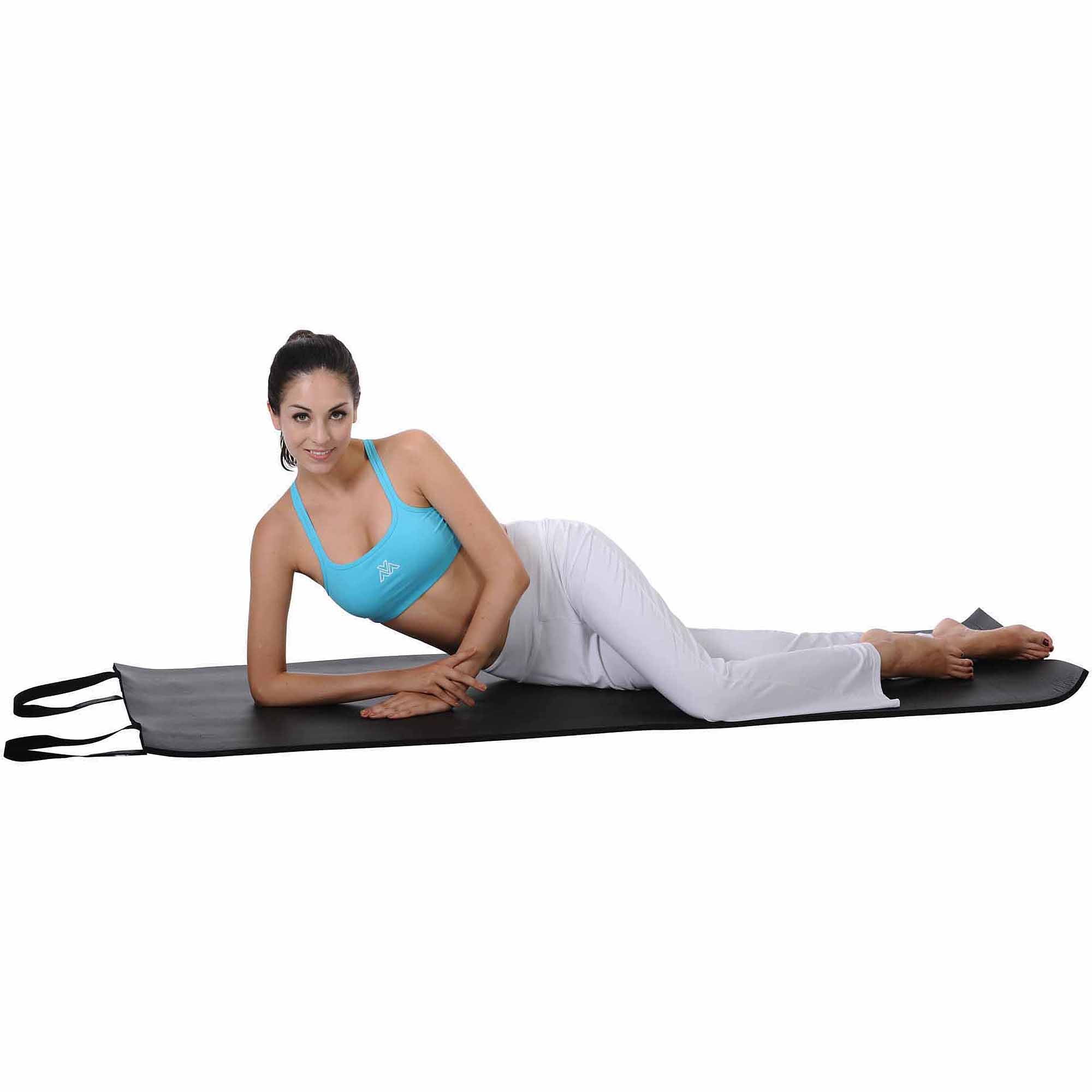 Sunny Health & Fitness Easy Clean Foam NonSlip Exercise Mat NO. 063