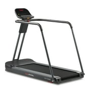 Sunny Health & Fitness Endurance Cardio Running Walking Treadmill with Extended Safety Handrails, Low-Impact, Low Wide Deck & Bluetooth & Free SunnyFit® App Membership - SF-T722062