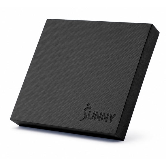 Sunny Health & Fitness Foam Balance Pad Extra Large for better balance, stability and core control - NO. 116-XL-GY