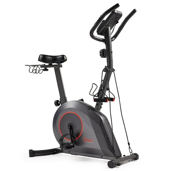 Sunny Health & Fitness Indoor Exercise Bike 300LB Capacity with Free SunnyFit App