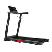 Sunny Health & Fitness Interactive Slim Treadmill 9MPH w Smart Bluetooth & FREE SunnyFit® App – SF-T722021
