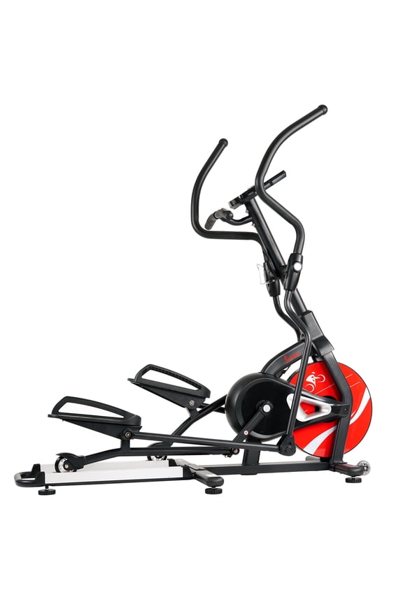 Magnetic Elliptical Trainer Machine with LCD Monitor and Heart Rate Monitoring - Stride Zone, SF-E3865