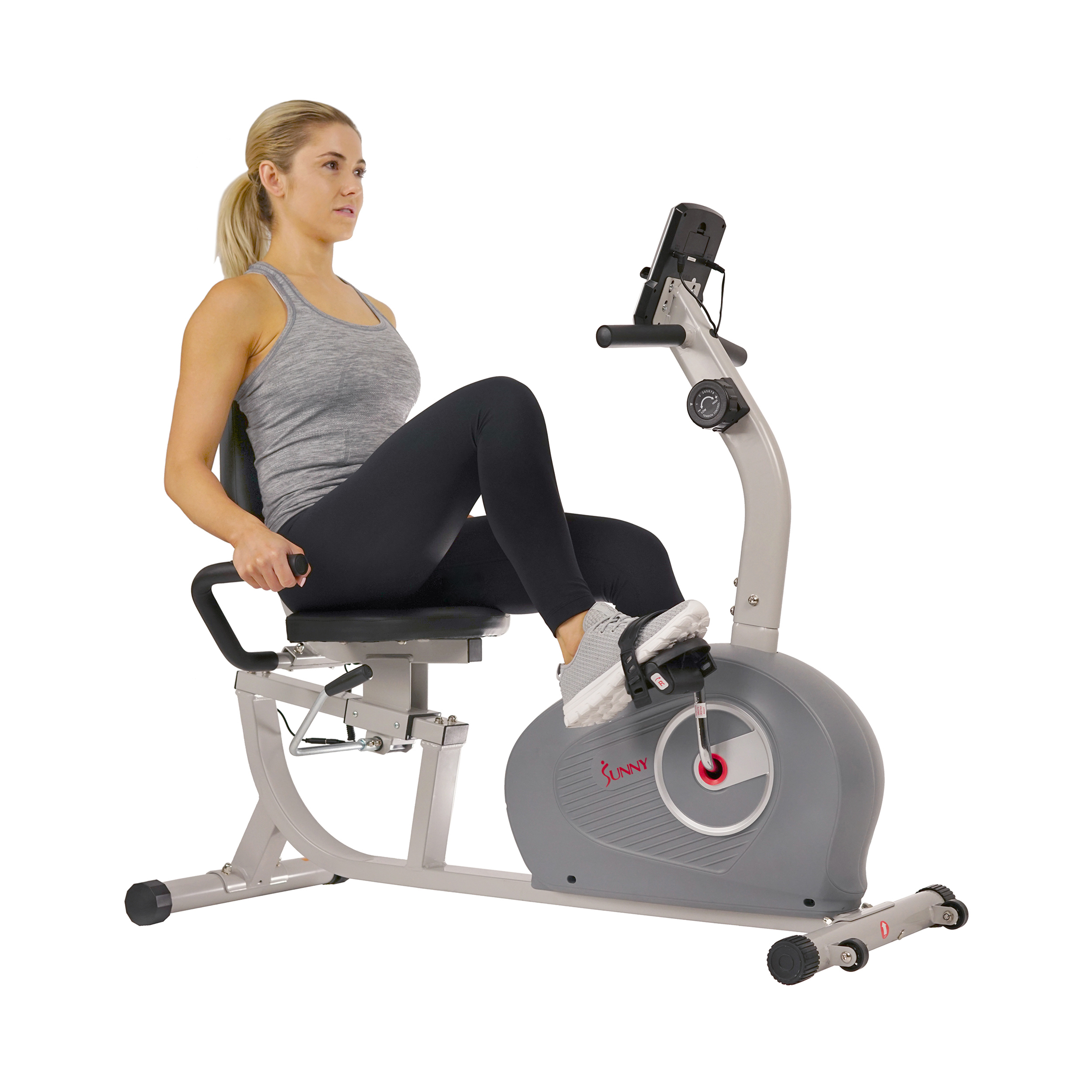 Sunny Health & Fitness Magnetic Recumbent Exercise Bike - SF-RB4905 - image 1 of 11