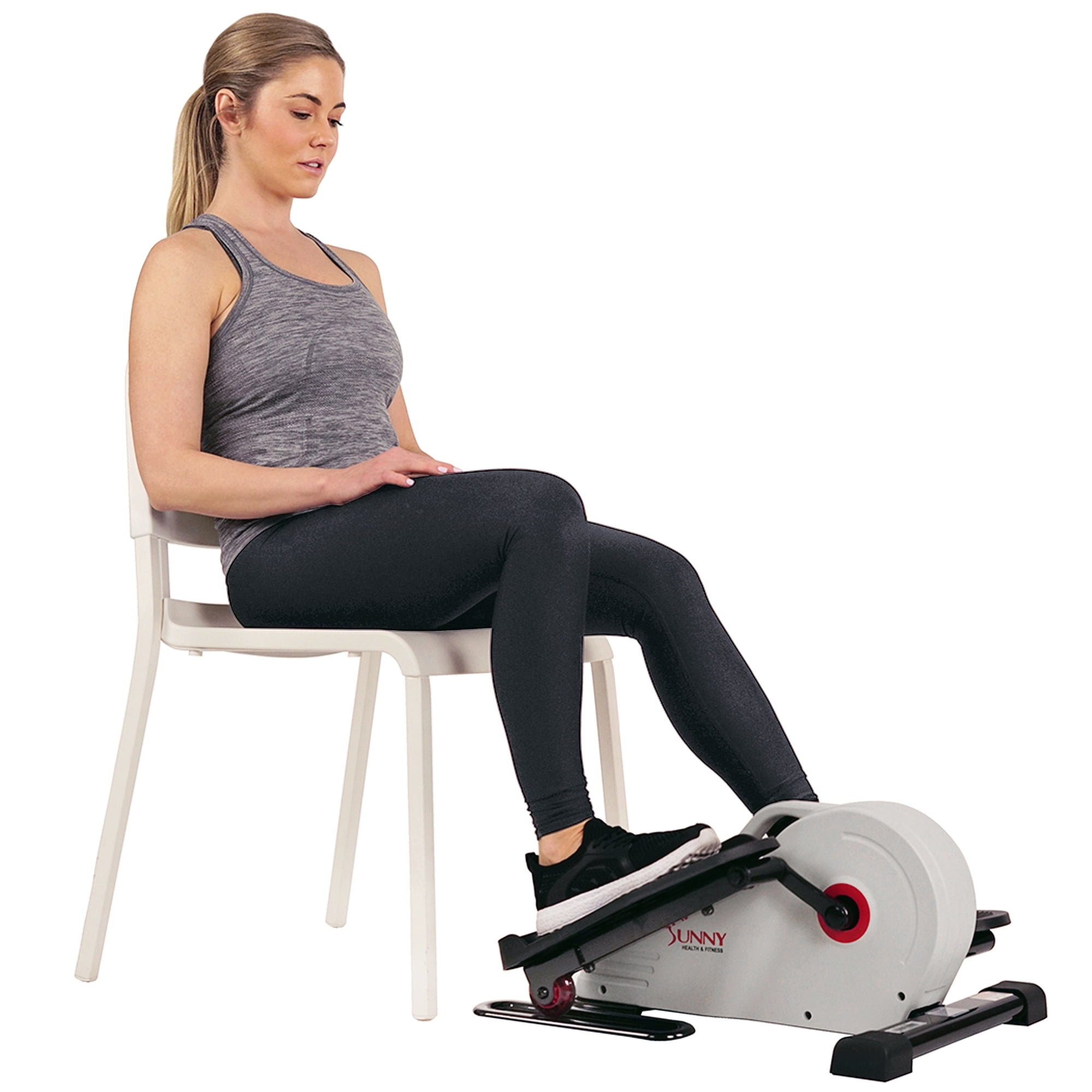 Sunny Health & Fitness Magnetic Under Desk Elliptical Peddler Exerciser -  SF-E3872