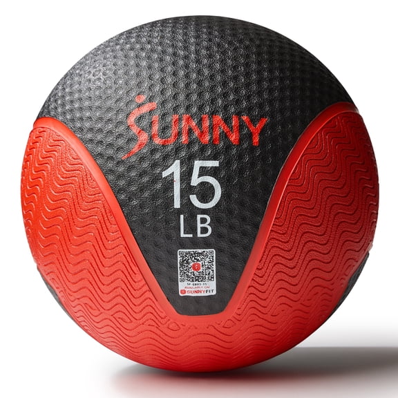 Sunny Health & Fitness Medicine Ball 15LBS - SF-EB03-15