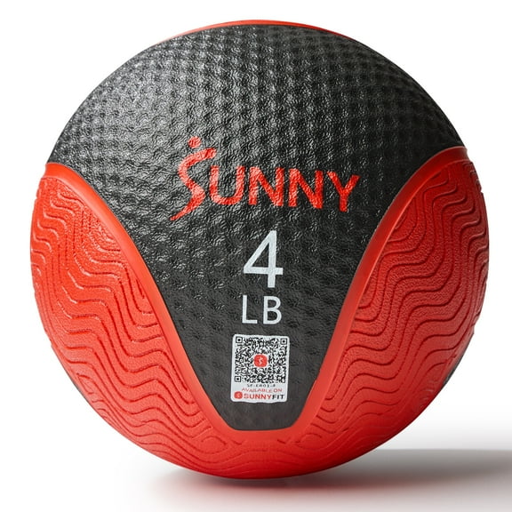 Sunny Health & Fitness Medicine Ball 4LBS - SF-EB03-4