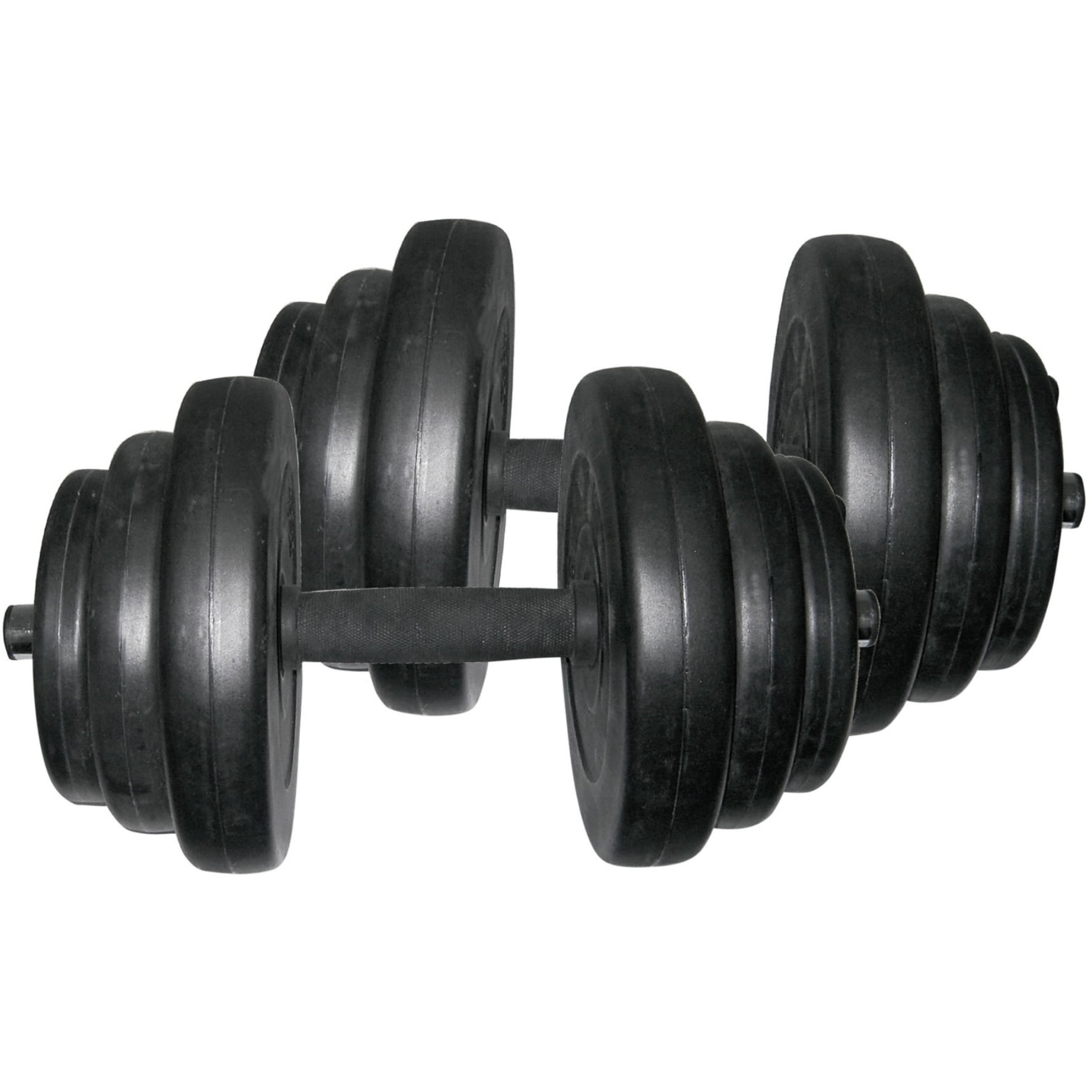 Sunny Health Fitness NO. 060 40 lb Vinyl Dumbbell Set of 2