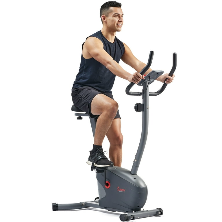 Sunny health and fitness foldable stationary exercise upright bike new arrivals