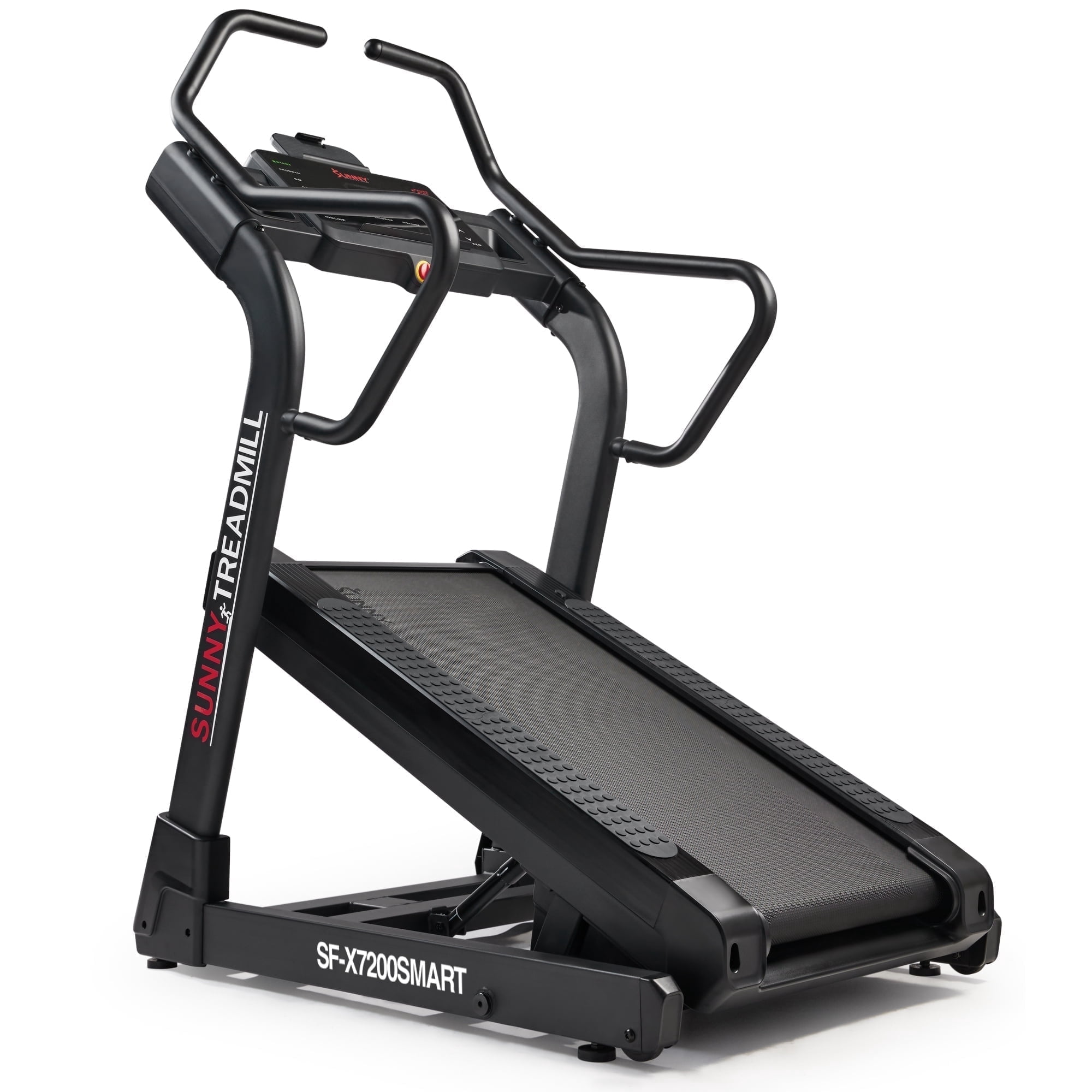 Sunny Health & Fitness Commercial Level Ultimate Incline Decline Treadmill - SF-X7200SMART