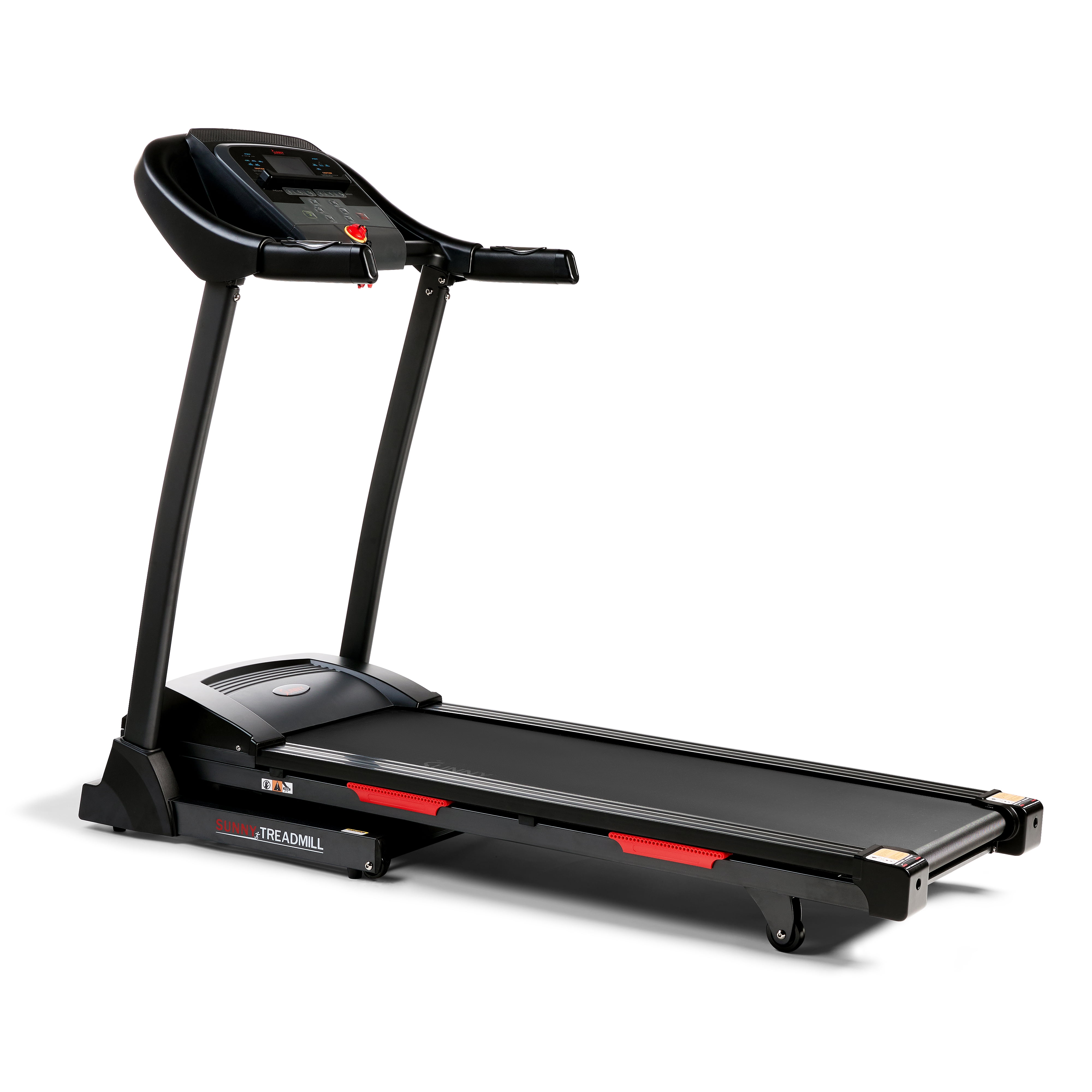 Sunny Health & Fitness Premium Folding Incline Treadmill with Pulse