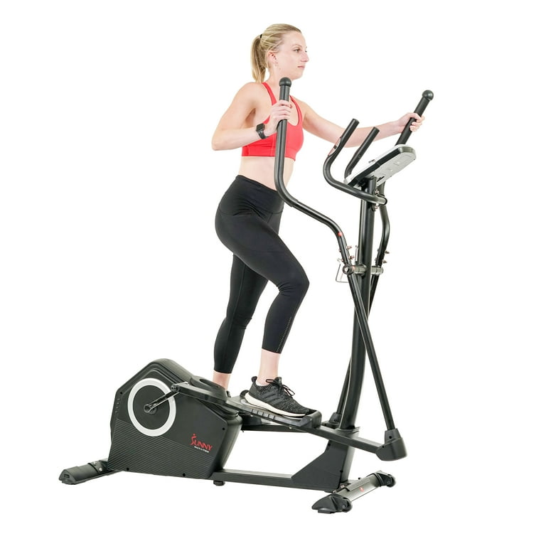 Sunny Health Fitness SF E3890 Cardio Elliptical Machine Cross Trainer for Home Exercise Walmart
