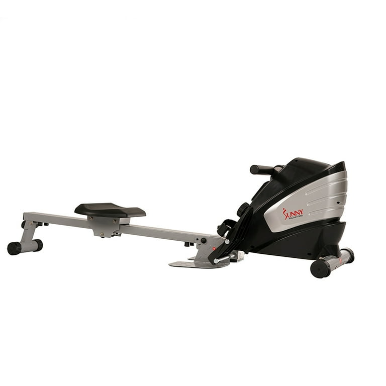 Sunny health & fitness magnetic rowing machine monitor sale