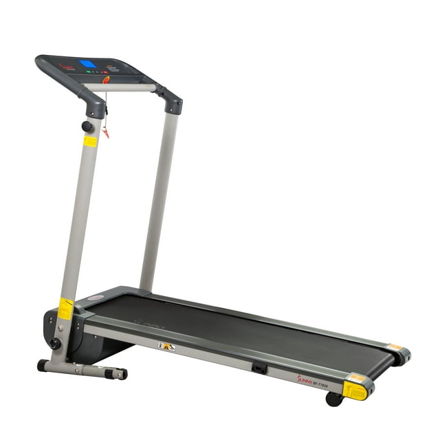 Sunny Health & Fitness SF-T7632 Space Saving Folding Treadmill w/ LCD Display