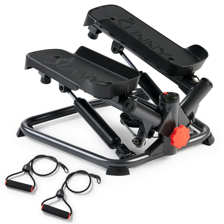 Sunny Health & Fitness Smart Twist Stepper Machine, Adjustable