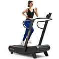 thumbnail image 1 of Sunny Health & Fitness Smart  Manual Curved Treadmill, Non-Motorized, High-Intensity with 8 Levels of Magnetic Resistance - SF-X7110, 1 of 10