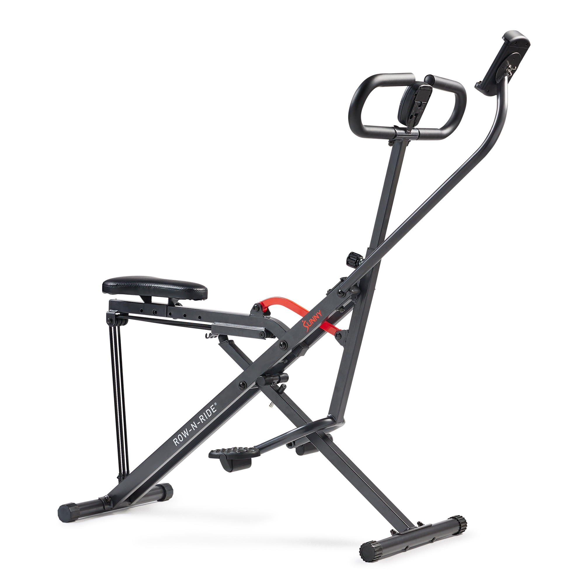 Sunny Health & Fitness Upright Row-N-Ride Rowing Machine