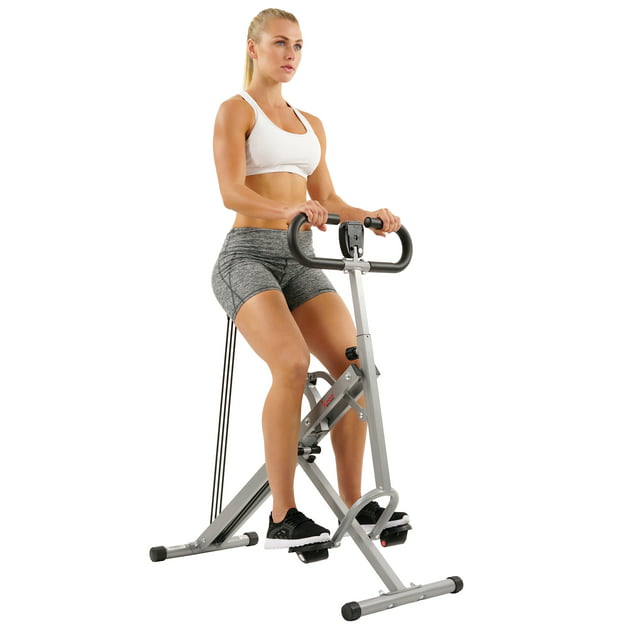 Sunny Health & Fitness Squat Assist Row-N-Ride™ Trainer for Glutes Workout